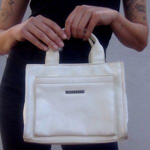 Vintage White Handbag